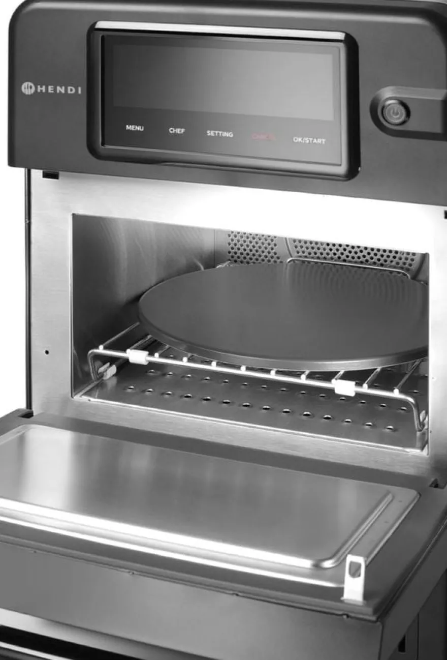Hendi High-Speed-Ofen CombiTurbo, 18 L, Schwarz