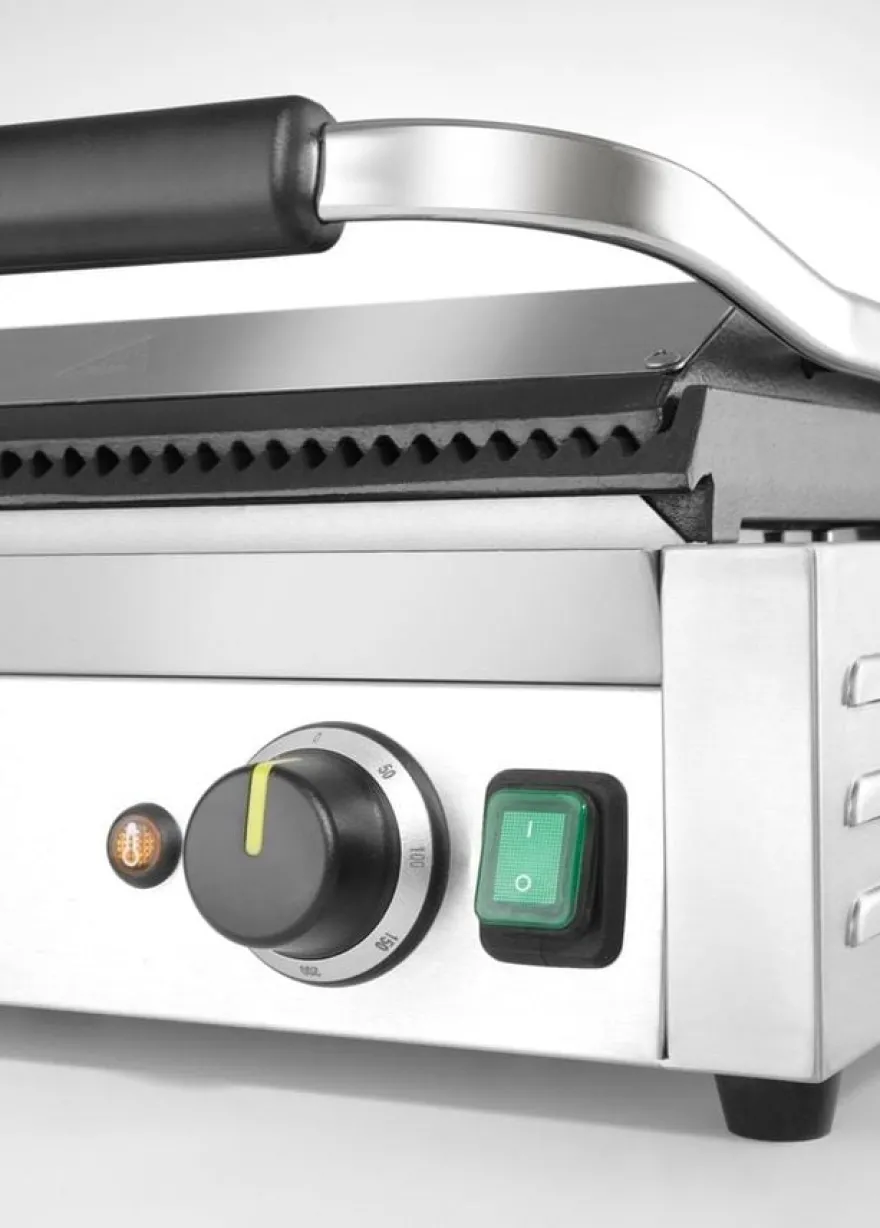 Hendi Kontakt-Grill Panini XL, 230V/2700W, 548x464x(H)231mm