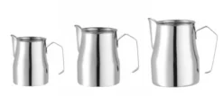 Hendi Milchkännchen mit V-förmigem Ausguss, 0,45L, Ø 75x(H)111mm