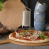 Hendi Pizzabrett mit Griff, Ø 356x(H)6mm