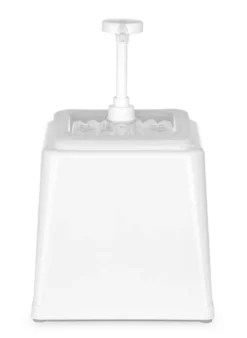 Hendi Pump-Saucenspender, 2,5L, Rot, 230x210x(H)250mm