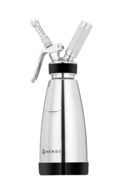 Hendi Thermo-Sahnespender, 0,5 L, Edelstahl, doppelwandig