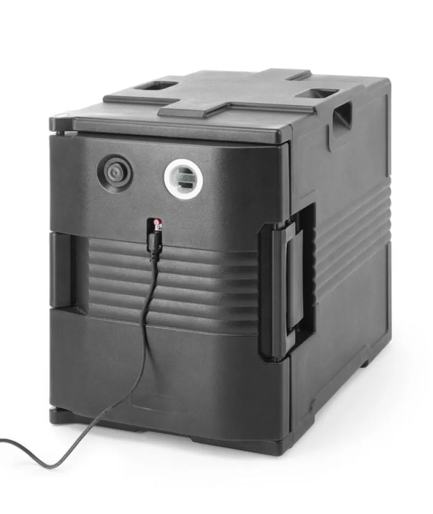 Hendi Thermotransportbehälter AmerBox mit Heizfunktion, GN 1/1