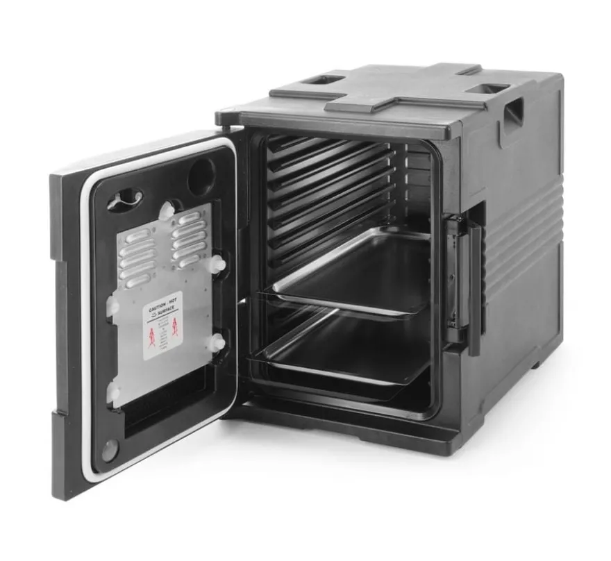 Hendi Thermotransportbehälter AmerBox mit Heizfunktion, GN 1/1