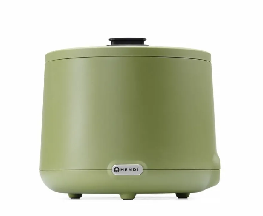 Hendi UNIQ Suppenkessel, 8L, Grün, 220-240V/500W, Ø 365x(H)325mm