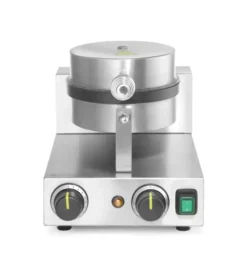 Hendi Waffeleisen rund, 230V/1000W, 250x491x(H)285mm