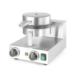 Hendi Waffeleisen rund, 230V/1000W, 250x491x(H)285mm