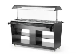 Hendi Warmbuffet , 4 x GN 1/1, fahrbar