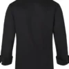 Herrenkochjacke Basic, Kugelknöpfe, schwarz, Größe: XL