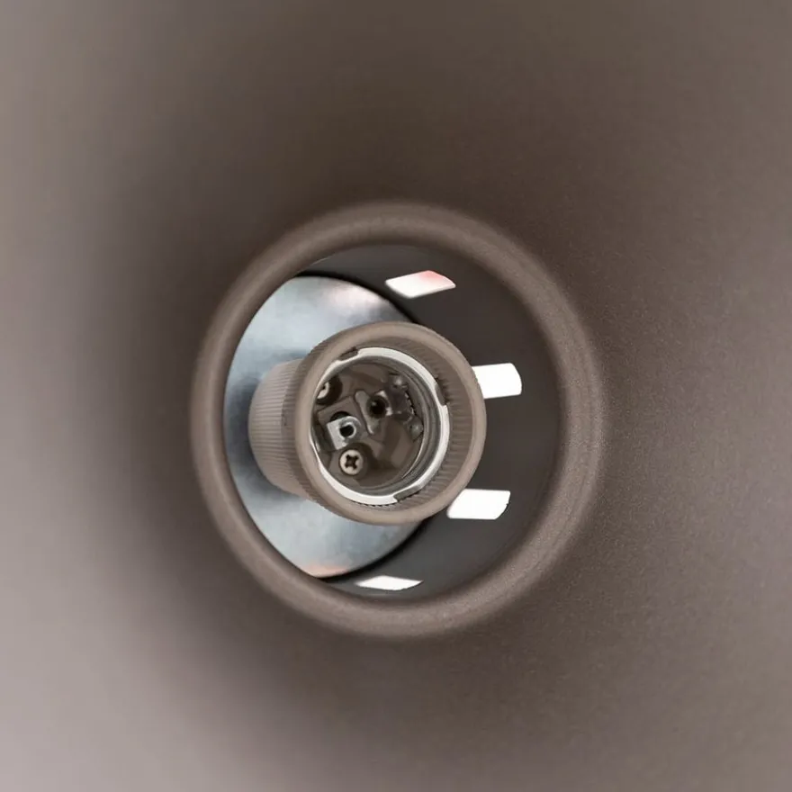 Höhenverstellbare Wärmelampe kupfer