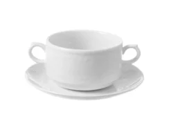 Hotelporzellan Serie "Flora" Untertasse 15,8cm - zu Suppentasse