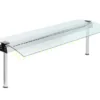 Hustenschutz 3 GN1/1 Beidseitiges Glas - Beleuchtet