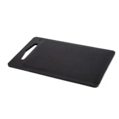 Hygiplas rechteckiges Bar Schneidebrett schwarz 255 mm