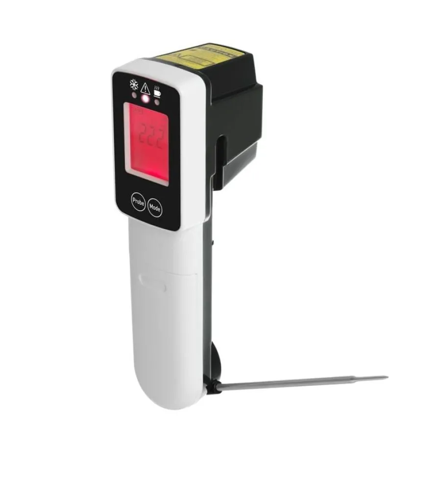 Infrarot-Thermometer mit Sonde-60/350°C 39x53x(H)158