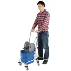 Jantex Deluxe Moppeimer mit Mopppresse 24L