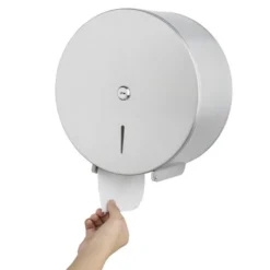 Jantex Jumbo Toilettenpapierspender aus Edelstahl