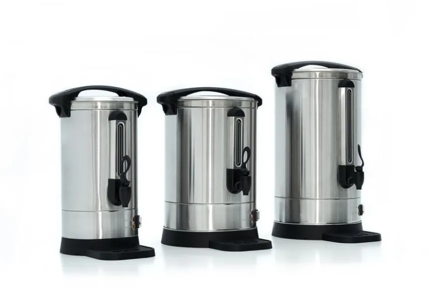 Kaffeebereiter / Perkolator GDCB 12 Liter, mit Zapfhahn und Edelstahlfilter
