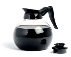 Kaffeekanne Glaskanne 1,8 Liter mit Deckel