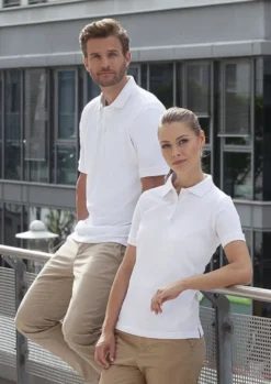Karlowsky Health&Care Herren Workwear Poloshirt Basic weiß - L