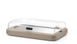 Kühldisplay UNIQ, HENDI, designed by Robert Bronwasser, GN 1/1, Beige, 593x389x(H)147mm