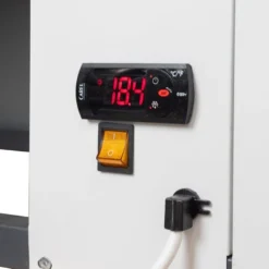 Kühltheke PROFI 250 - rundes Frontglas, 2525 mm, mit LED-Beleuchtung