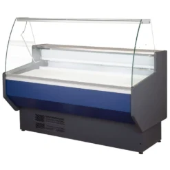 Kühltheke PROFI 250 - rundes Frontglas, 2525 mm, mit LED-Beleuchtung