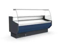 Kühltheke Profi 250 - Tiefe 1100 mm - rundes Frontglas