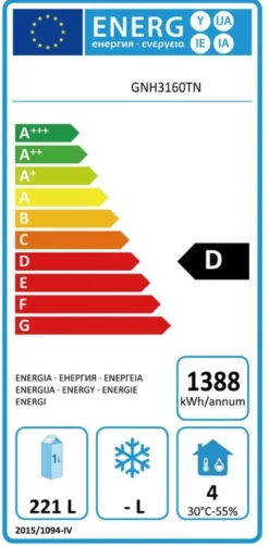 Kühltisch ECO 0/6 - GN 1/1
