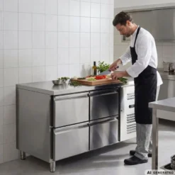 Kühltisch ECO 0/4 - GN 1/1