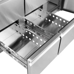 Kühltisch ECO 1/4 mit Aufkantung - GN 1/1
