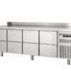 Kühltisch Profi 0/8 mit Aufkantung Superior - GN 1/1