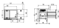 Kühltisch Profi 1/2 Superior - GN 1/1