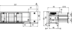 Kühltisch Profi 1/6 Superior - GN 1/1