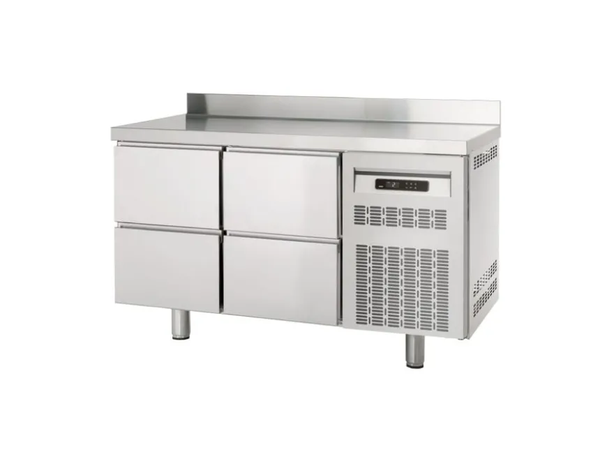 Kühltisch Profi 600 0/4 Superior mit Aufkantung