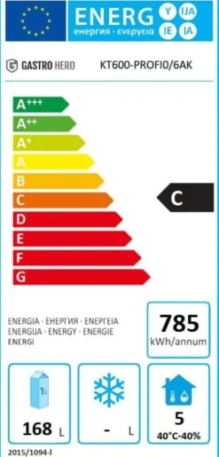 Kühltisch Profi 600 0/6 Superior mit Aufkantung