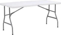 Klapptisch - 1.800 x 740 x 740 mm - Weiß