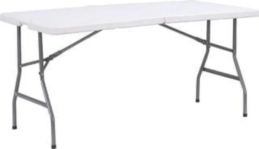 Klapptisch - 1.800 x 740 x 740 mm - Weiß