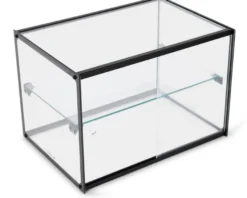 Kuchenvitrine aus gehärtetem Glas - 555 x 390 x 375 mm