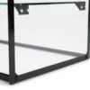 Kuchenvitrine aus gehärtetem Glas - 920 x 390 x 375 mm