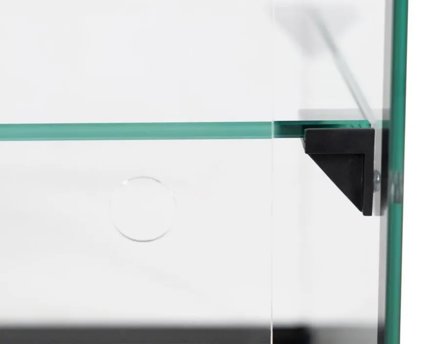Kuchenvitrine aus gehärtetem Glas - 920 x 390 x 375 mm