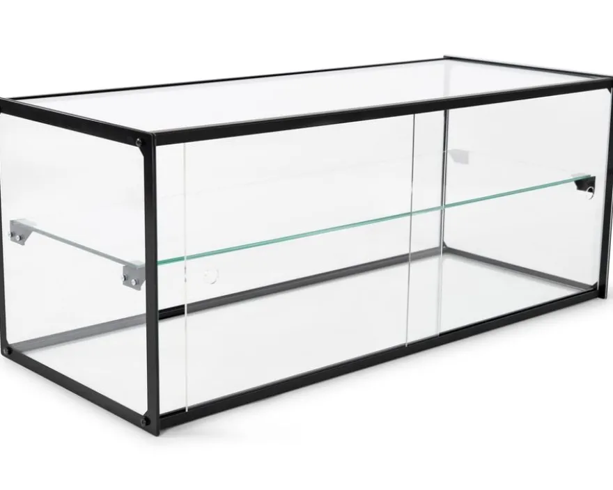 Kuchenvitrine aus gehärtetem Glas - 920 x 390 x 375 mm