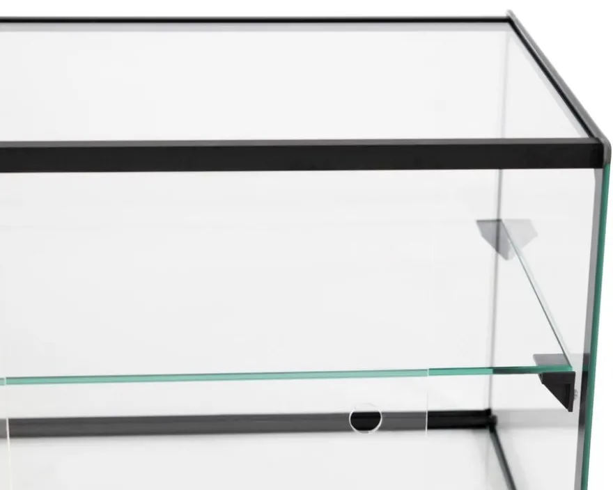 Kuchenvitrine aus gehärtetem Glas - 920 x 390 x 375 mm