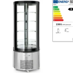 Kuchenvitrine rund 360 l