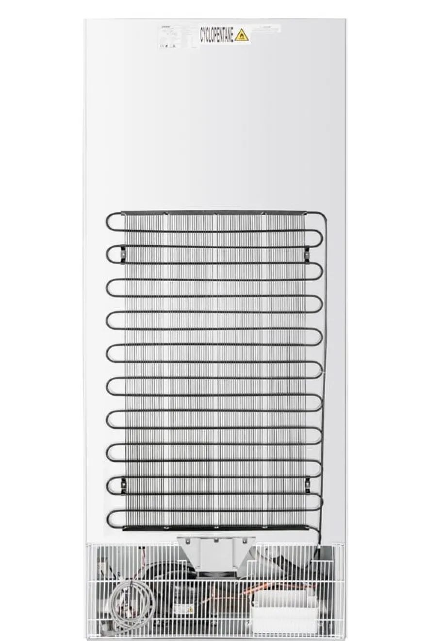 Lagerkühlschrank ECO 600, Innenraum aus Kunststoff, weiß