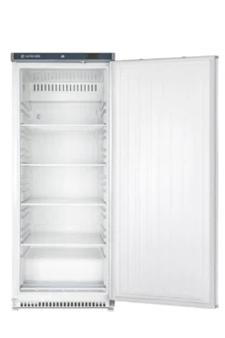 Lagerkühlschrank ECO 600, Innenraum aus Kunststoff, weiß
