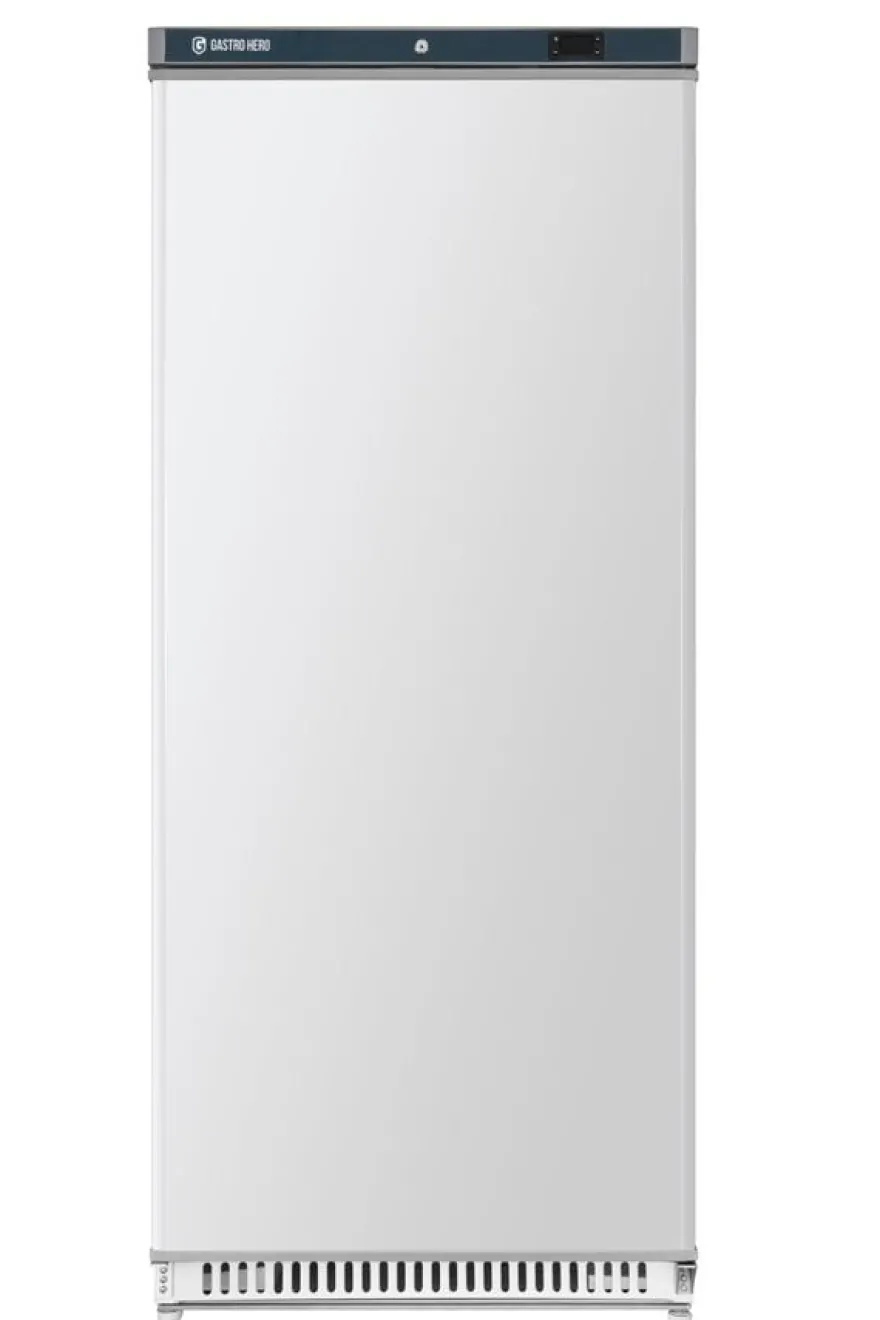 Lagerkühlschrank ECO 600, Innenraum aus Kunststoff, weiß