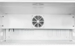 Lagerkühlschrank ECO 200, Innenraum aus Kunststoff, schwarz