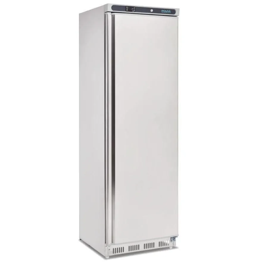 Lagertiefkühlschrank Polar 365 Edelstahl