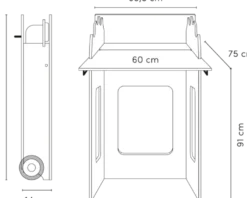 MOWI STANDWICKELTISCH