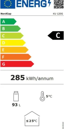 Nordcap Gewerbekühlschrank KU 120 G